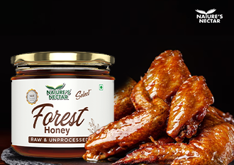 Honey Glazed Chicken Wings – Nature's Nectar