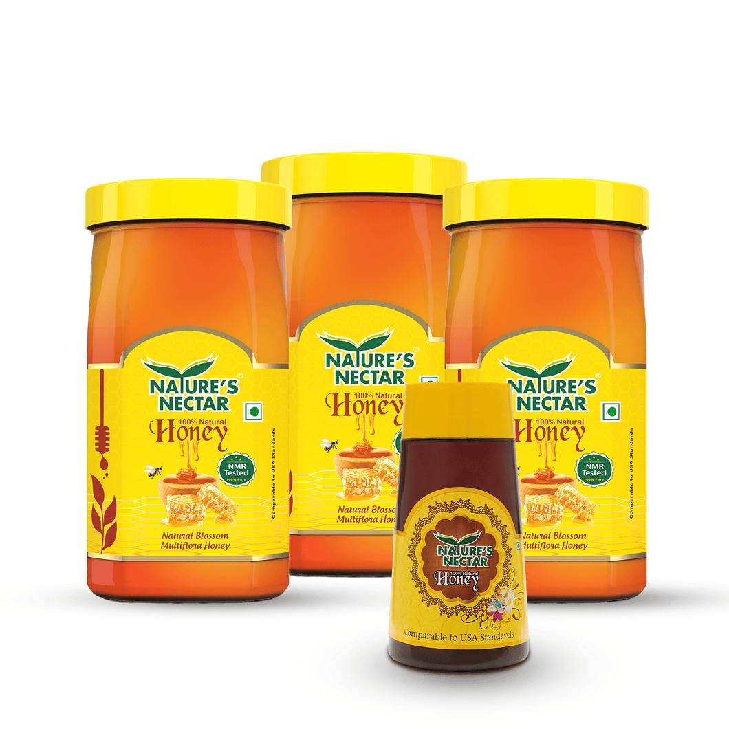 Natural Honey 3 kg + 500g Free