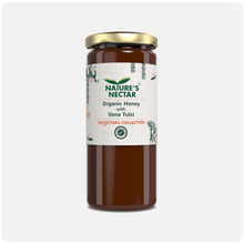 Load image into Gallery viewer, Organic Honey with Vana Tulsi 325g | Natures Nectar
