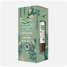 Load image into Gallery viewer, Organic Honey with Vana Tulsi 325g | Natures Nectar
