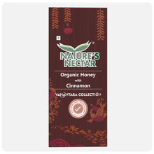 Load image into Gallery viewer, Organic Honey with Cinnamon 325g | Natures Nectar
