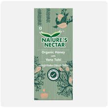 Load image into Gallery viewer, Organic Honey with Vana Tulsi 325g | Natures Nectar
