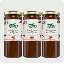 Load image into Gallery viewer, Organic Honey with Ashwagandha 325g | Natures Nectar
